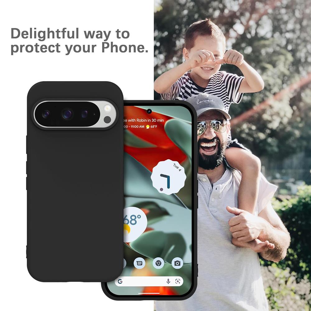 Colour TPU für Google Pixel 9 Pro XL in Schwarz
