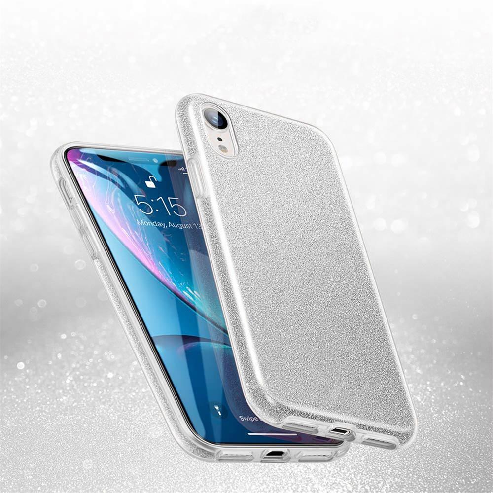Shiny TPU für Samsung Galaxy A54 5G in Silber