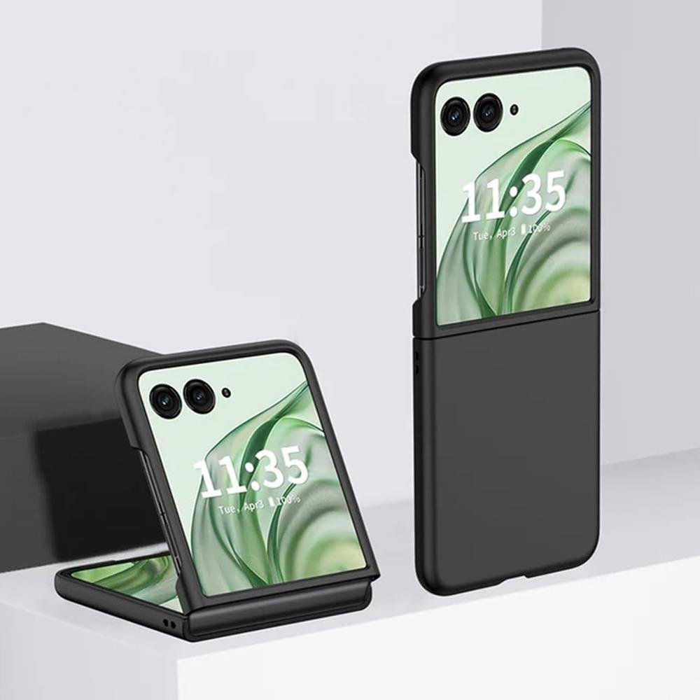 Classic TPU für Motorola Razr 50 Ultra in Schwarz