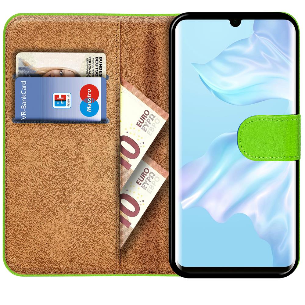 Basic Wallet für Huawei P30 Pro in Grün