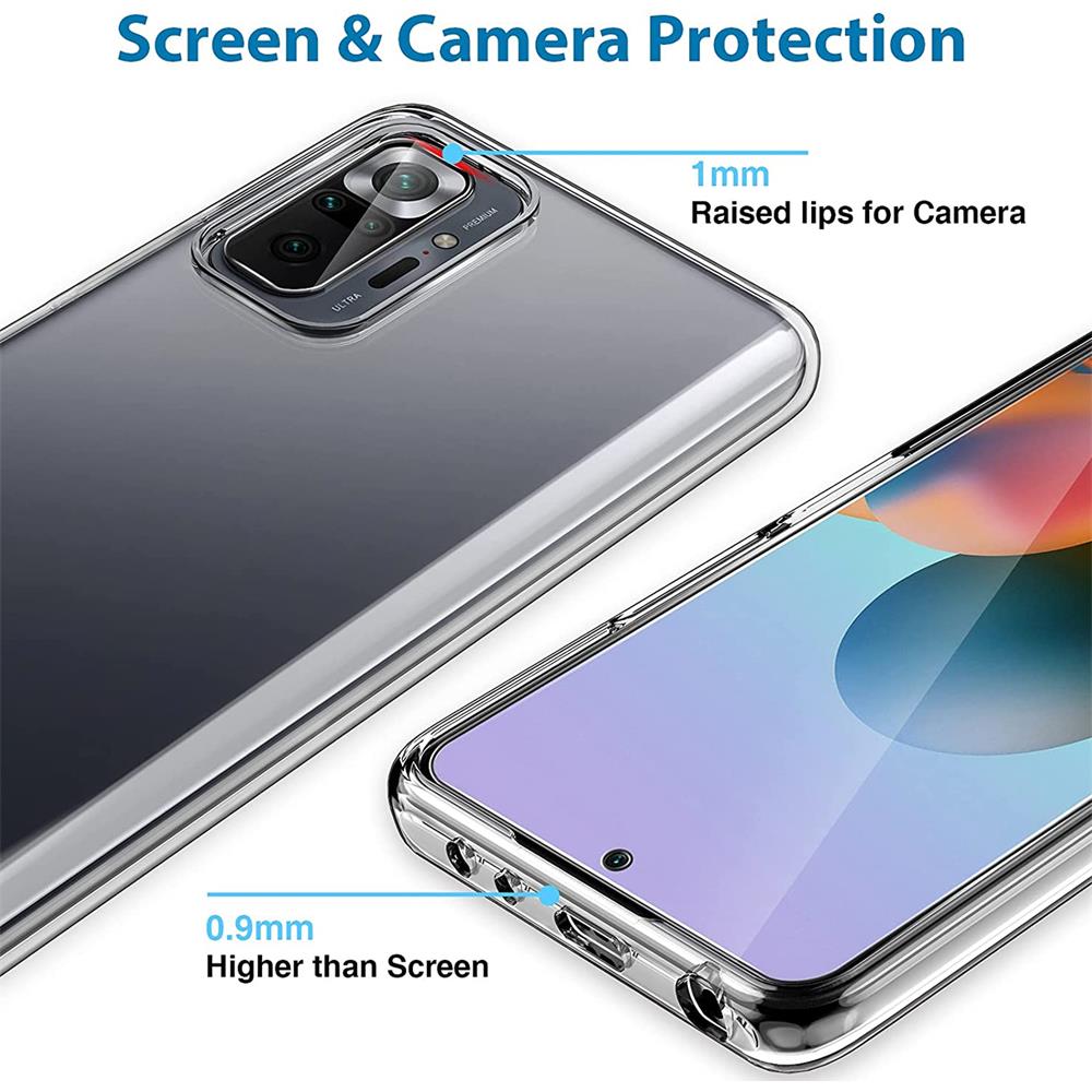 Zero für Xiaomi Redmi Note 10 Pro 4G in Transparent