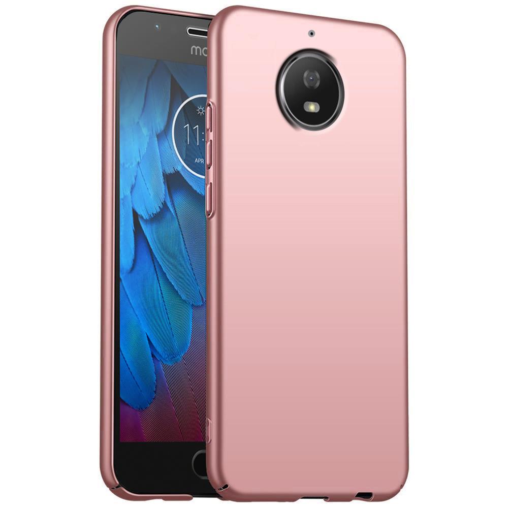 Classic Plain für Motorola/Lenovo Moto E4 Plus in Rosegold