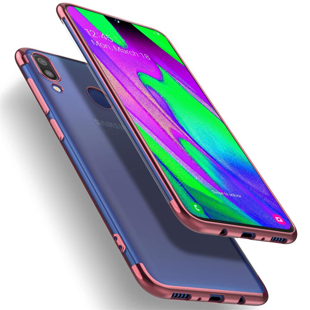 Zero Edge Color für Samsung Galaxy A40 in Rosegold