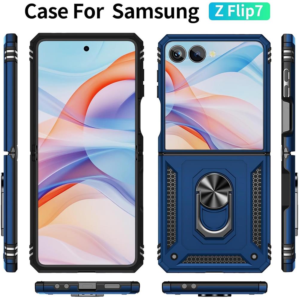Army Case für Samsung Galaxy Z Flip 7 in Blau