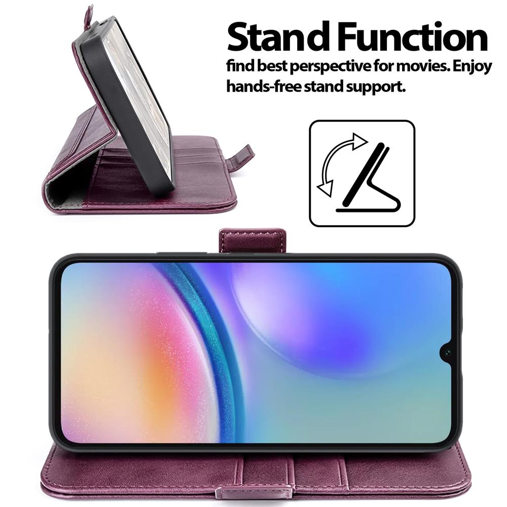 Nathy Wallet für Samsung Galaxy A35 5G in Lila