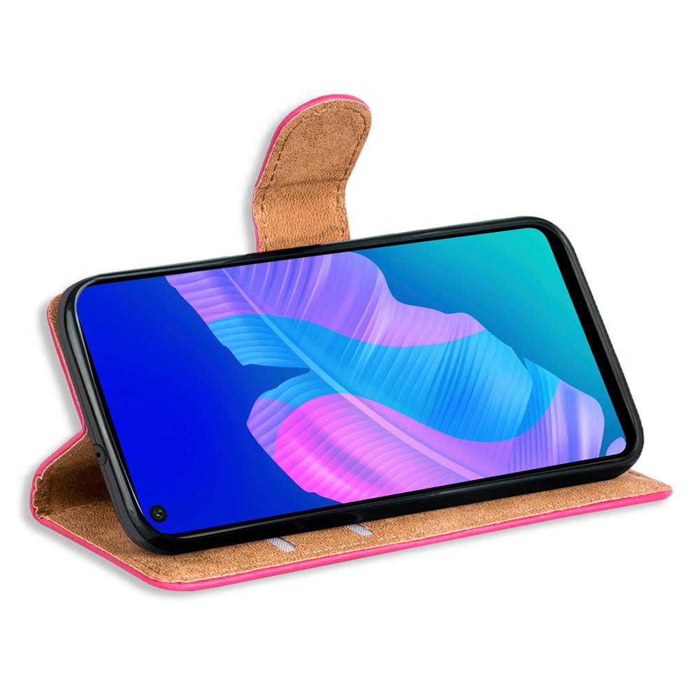 Basic Wallet für Huawei P40 Lite E in Schwarz