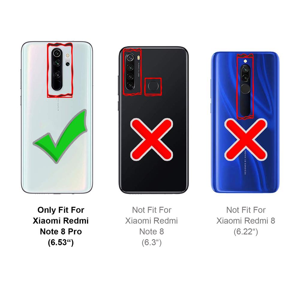 Classic TPU für Xiaomi Redmi Note 8 Pro in Schwarz