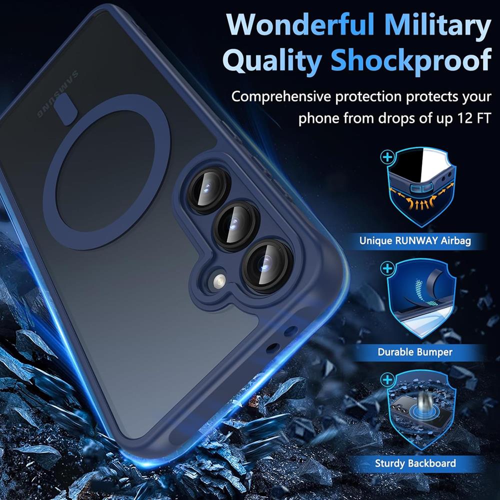 Zoya TPU für Samsung Galaxy S25 FE in Blau