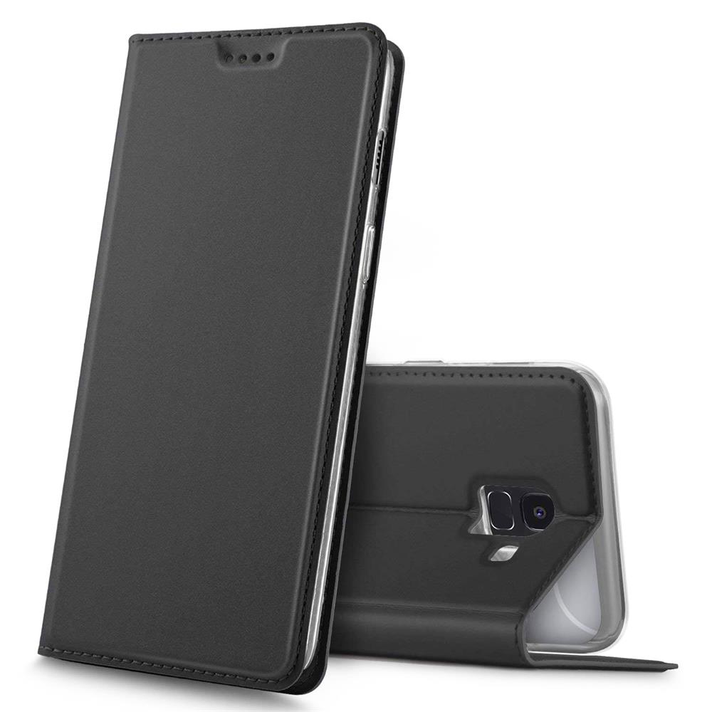 Electroplated Flip für Samsung Galaxy J6 2018 in Schwarz
