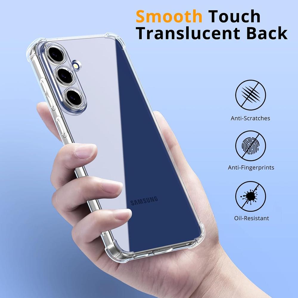 Rugged TPU für Samsung Galaxy S25 FE in Transparent