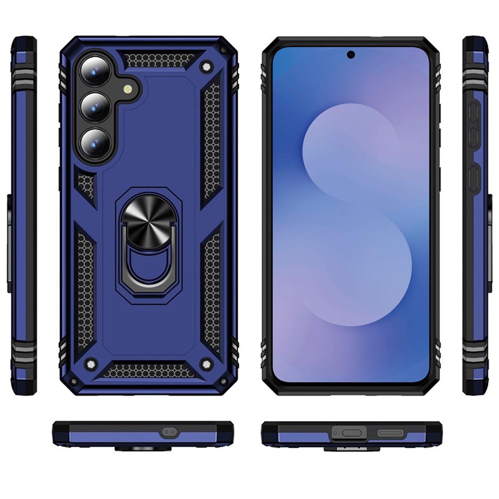 Army Case für Samsung Galaxy S25 FE in Blau