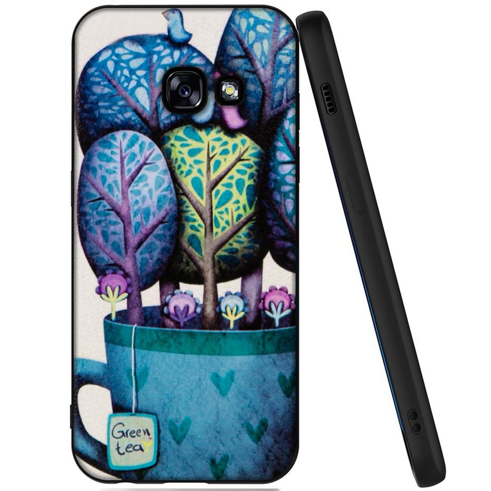 Hoco Colored Case für Samsung Galaxy A3 2017 A320 als Tee Motiv