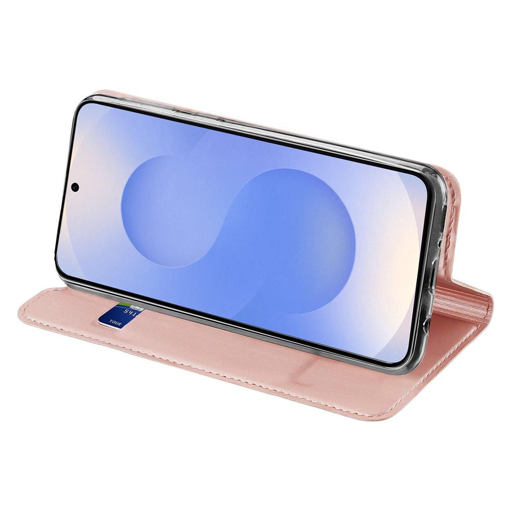 Electroplated Flip für Samsung Galaxy S25 Edge in Rosegold