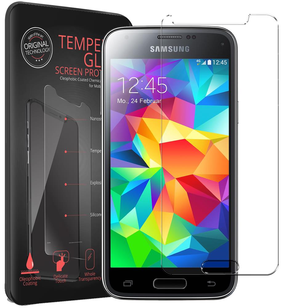 Glas 2in1 für Samsung Galaxy S5 Mini