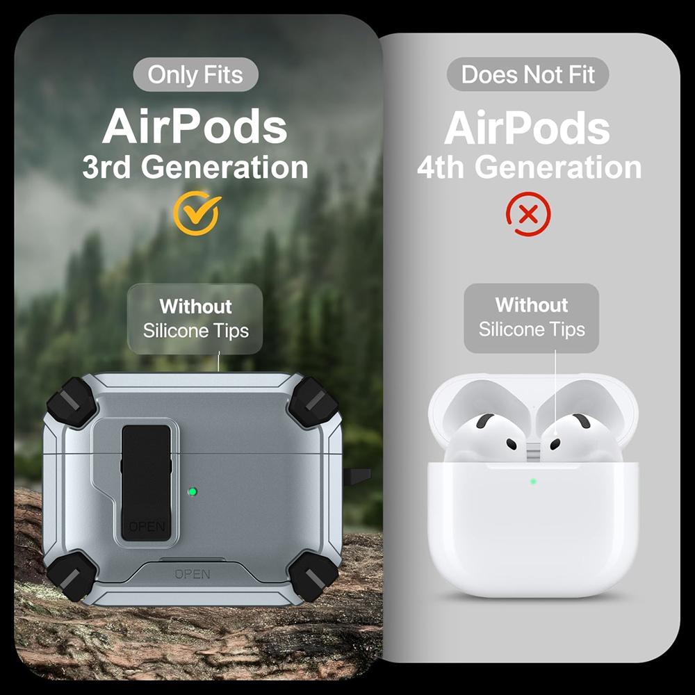 AirPods Defender für AirPods 3 in Grau