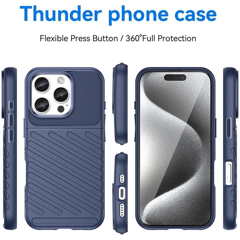 Thunder Case für Apple iPhone 16 Pro Max in Blau