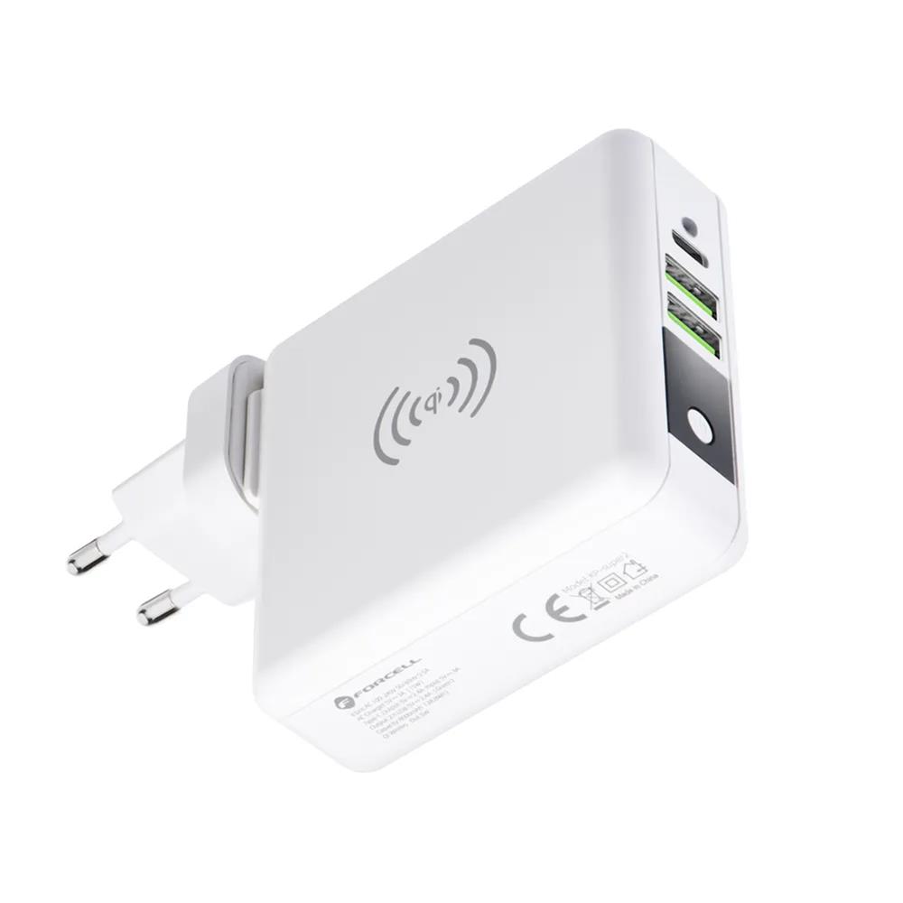 Forcell 4in1 Travel Set 15W in Weiss