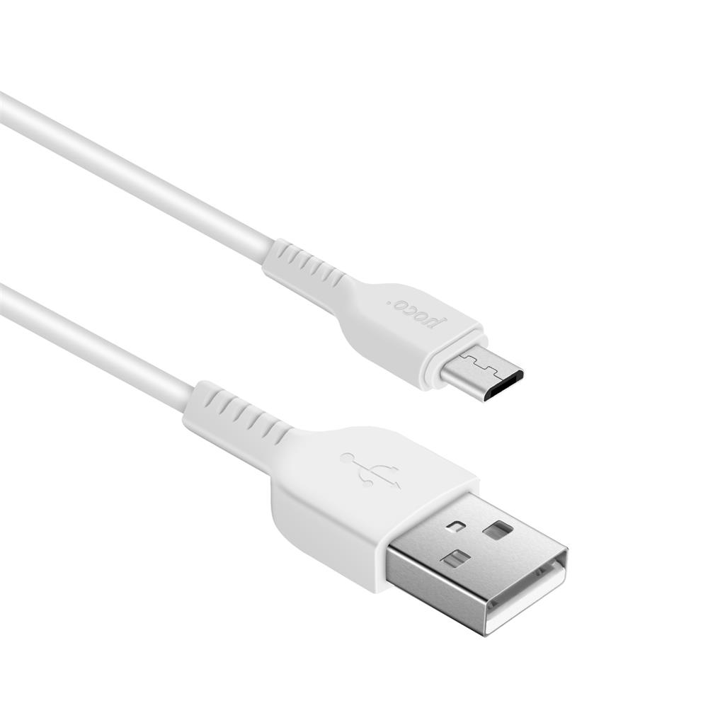 Hoco USB Kabel - X20 microUSB - 3M in Weiss