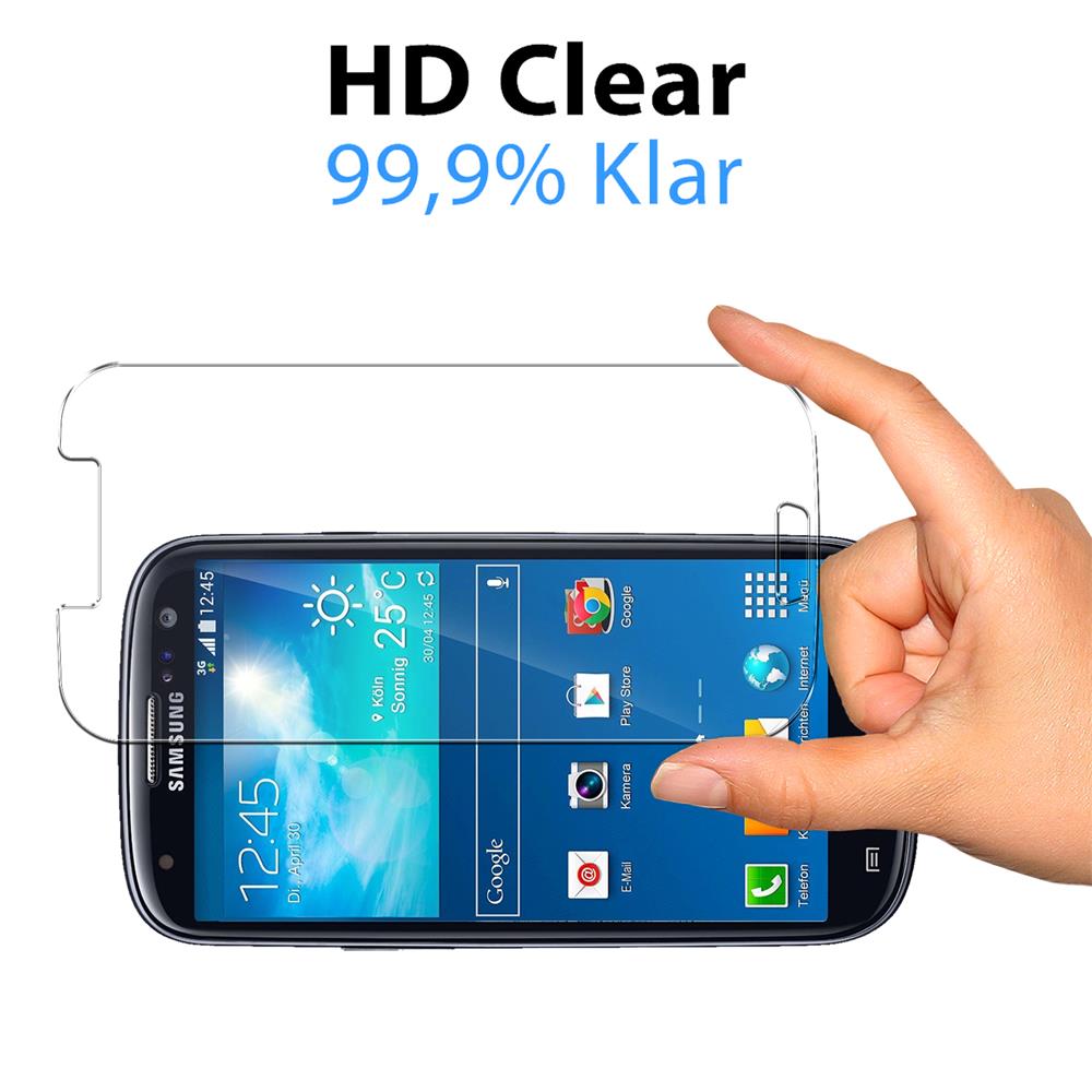 Glas 2in1 für Samsung Galaxy S3 / S3 Neo