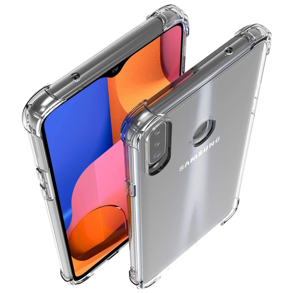 Rugged TPU für Samsung Galaxy A20s in Transparent