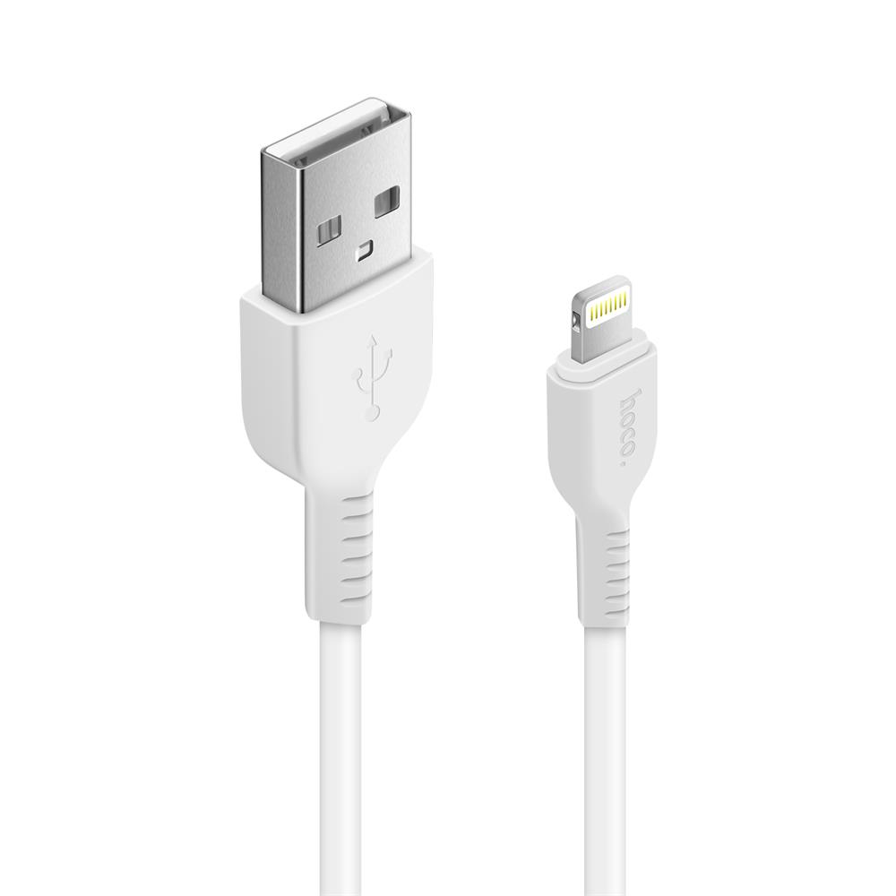 Hoco USB Kabel - X20 Lightning - 2M in Weiss