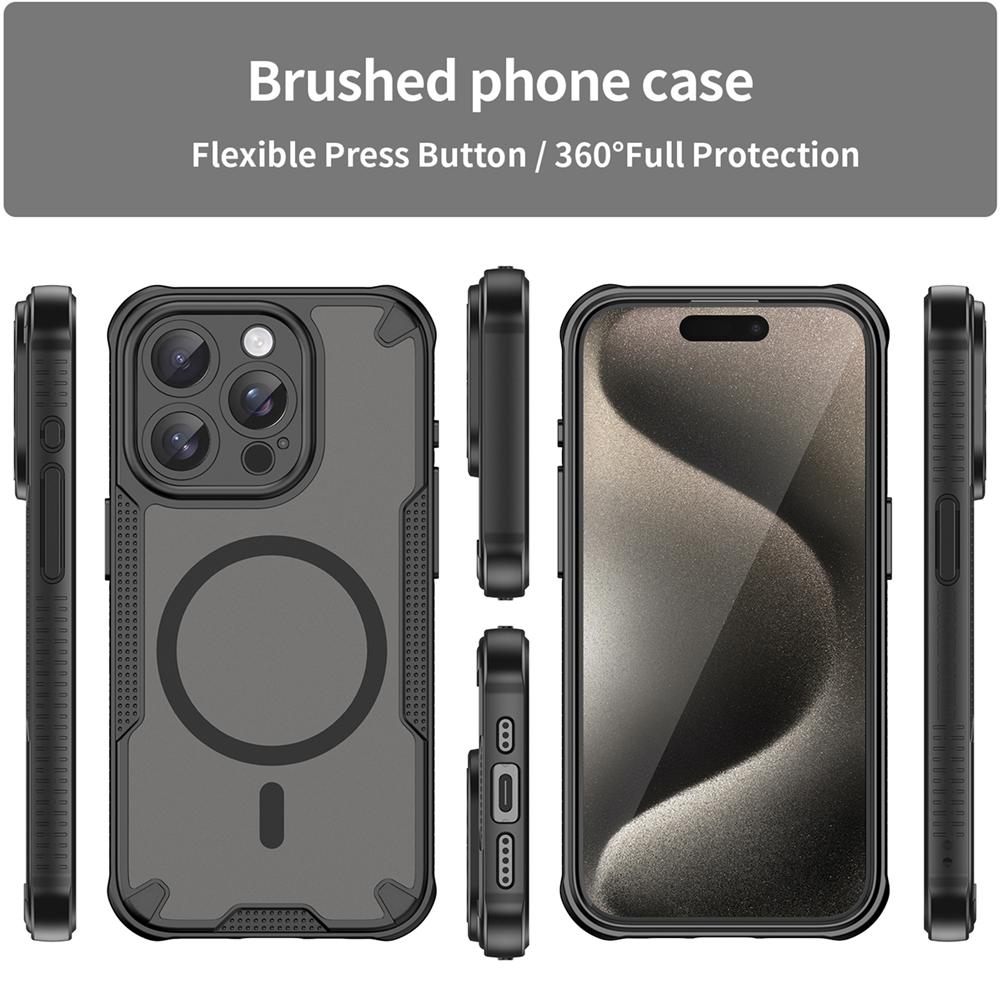 Defender Case für Apple iPhone 15 Pro Max in Schwarz