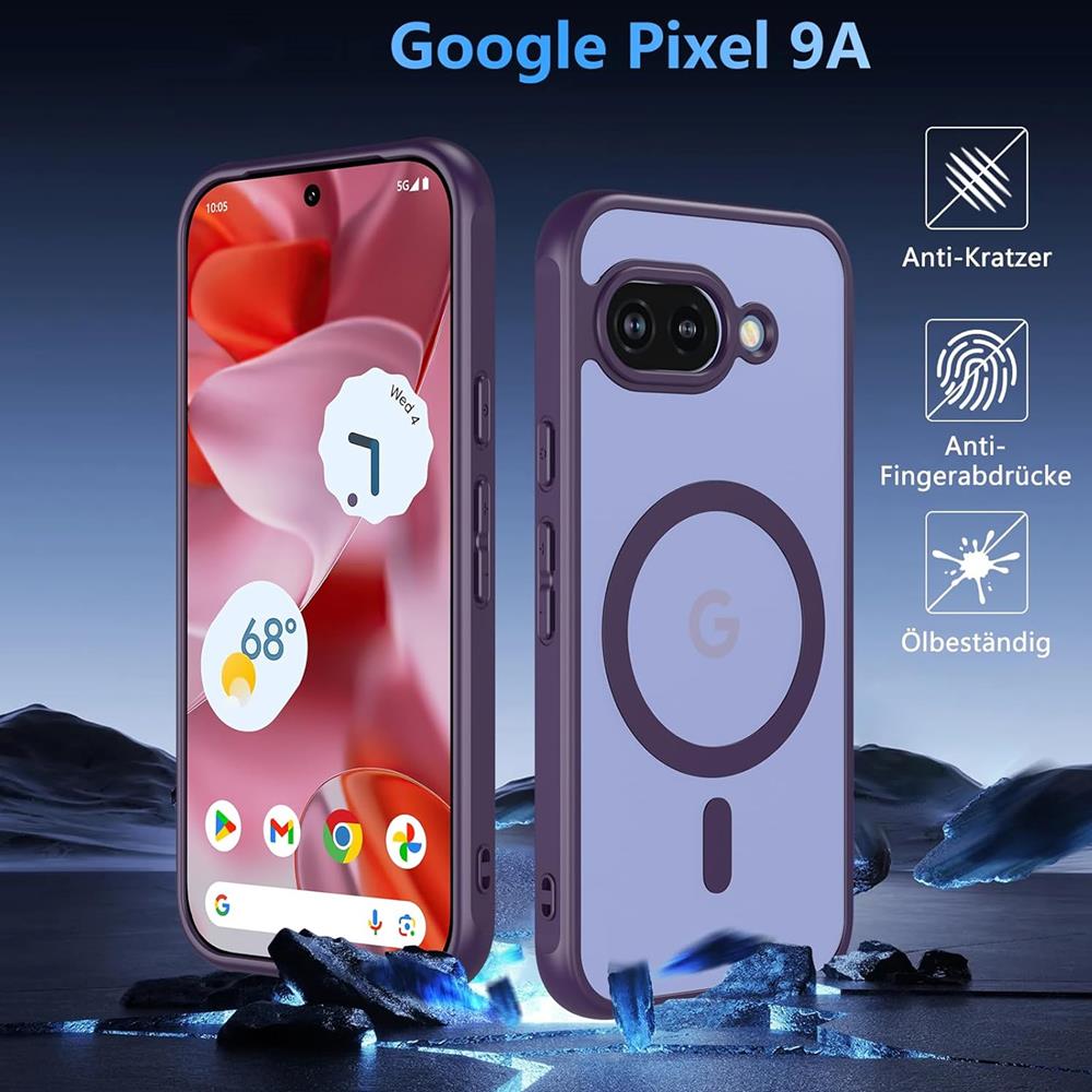 Zoya TPU für Google Pixel 9a in Lila