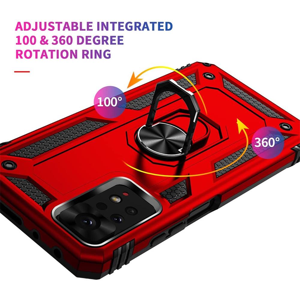 Army Case für Xiaomi Redmi Note 11 Pro / Pro 5G in Rot