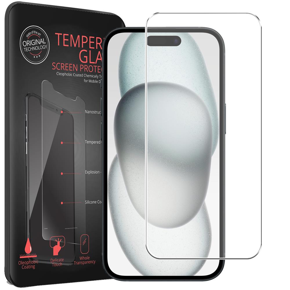 Glas 2in1 für Apple iPhone 15 Plus