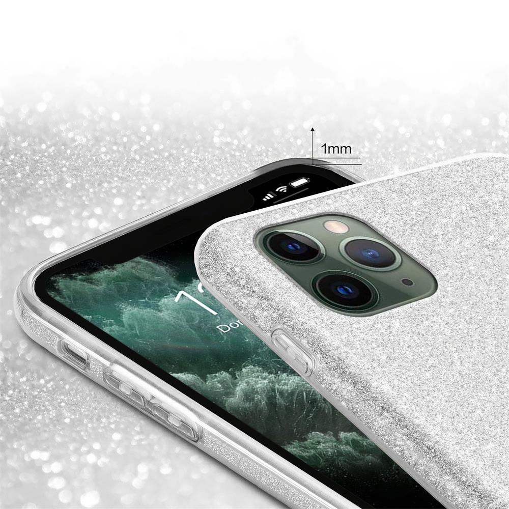 Shiny TPU für Apple iPhone 11 Pro Max in Silber