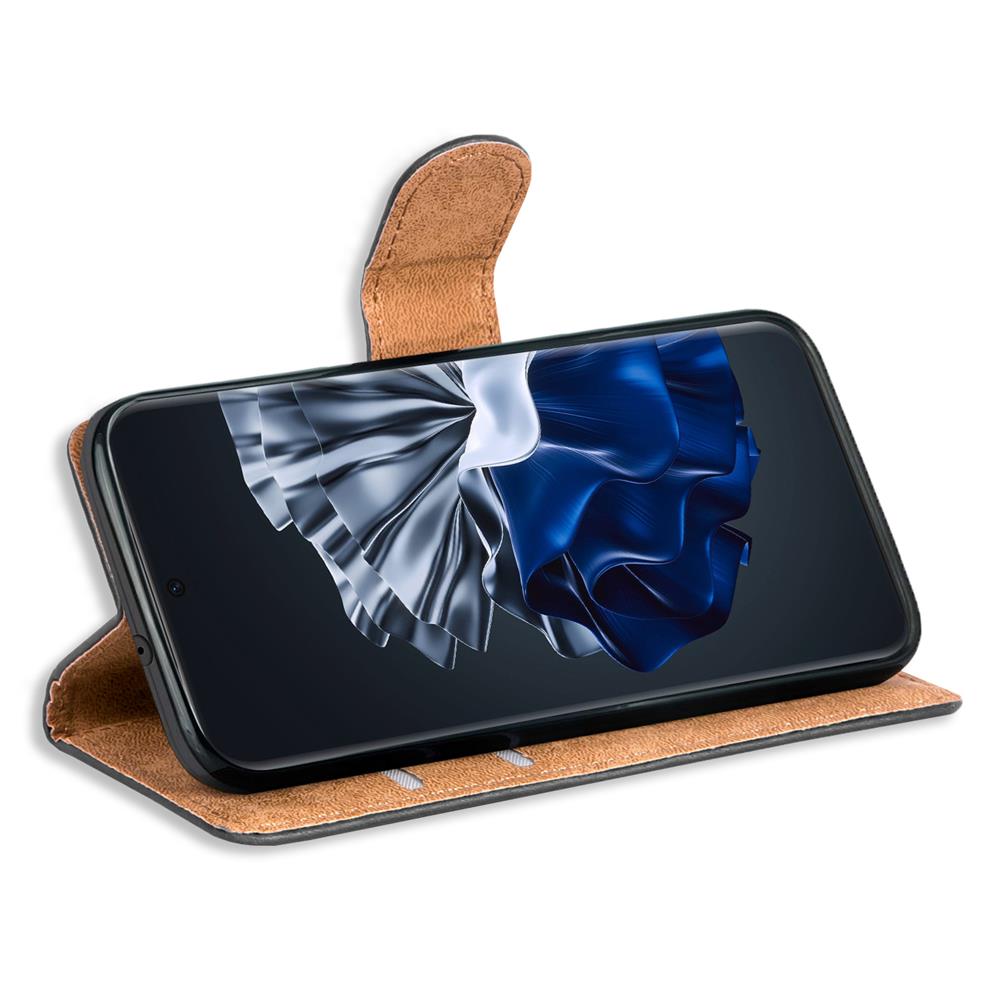 Basic Wallet für Huawei P60 Pro in Schwarz
