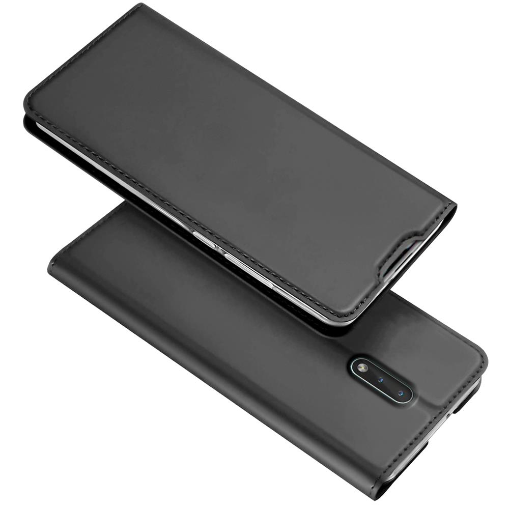 Electroplated Flip für Nokia 2.3 in Schwarz