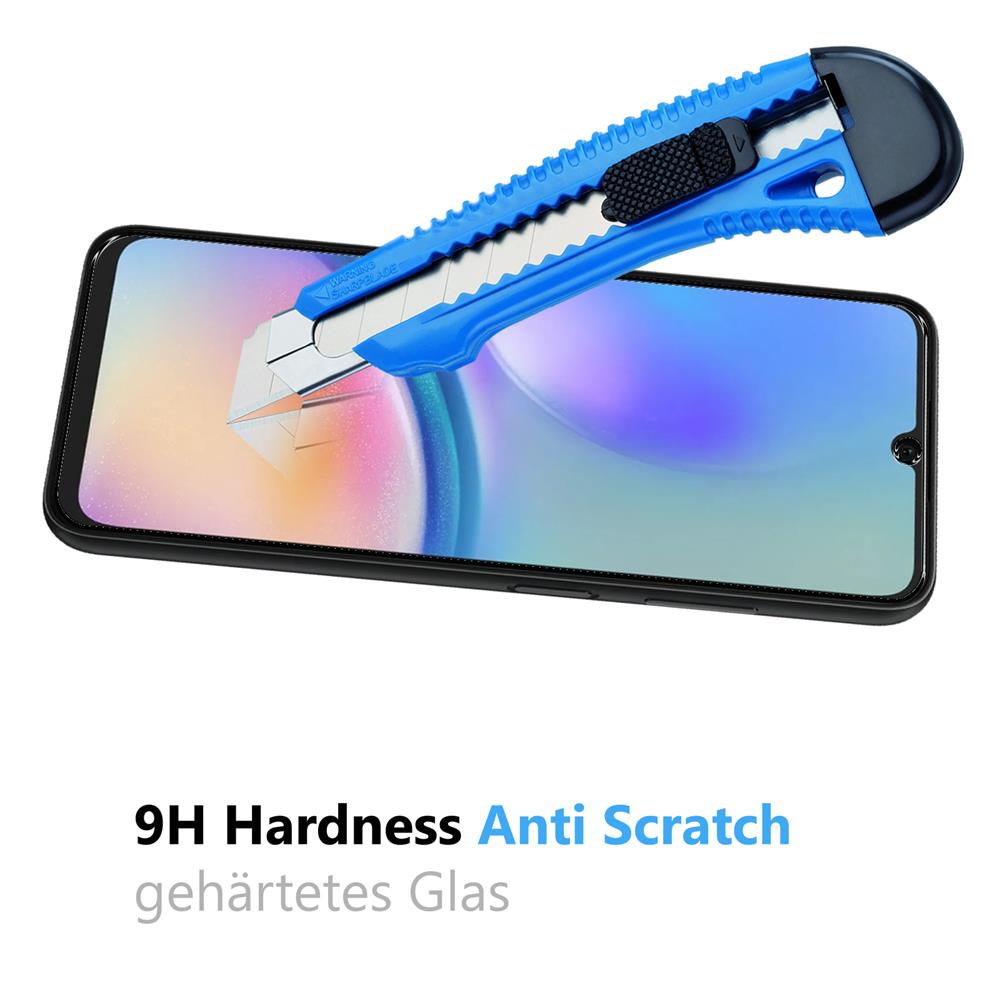 4in1 Glas Set für Samsung Galaxy A05s