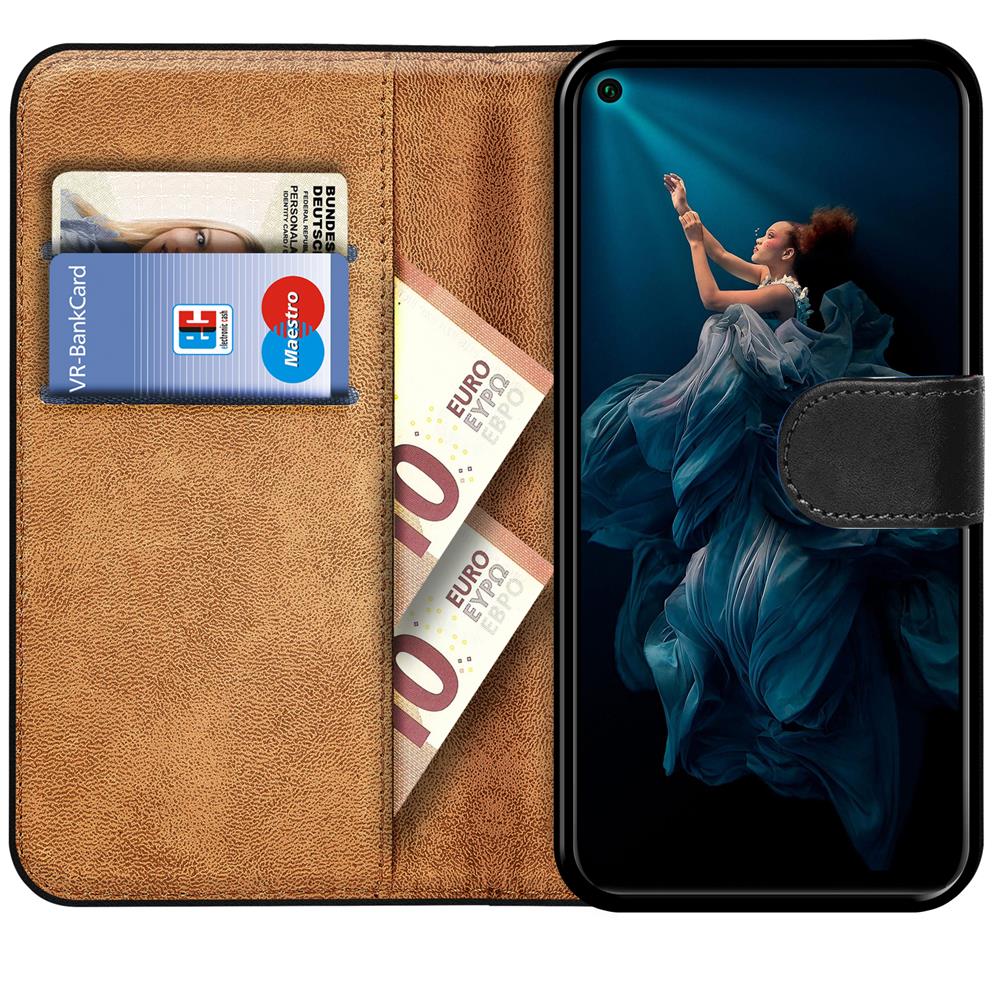 Basic Wallet für Honor 20 Pro in Schwarz