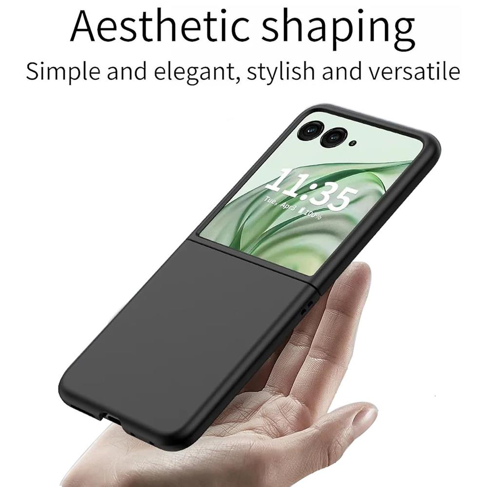 Classic TPU für Motorola Razr 50 Ultra in Schwarz