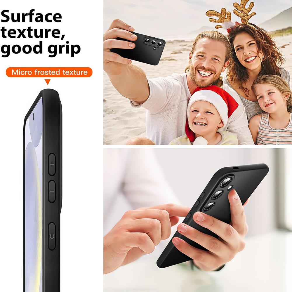 Classic TPU für Samsung Galaxy S25 Plus in Schwarz