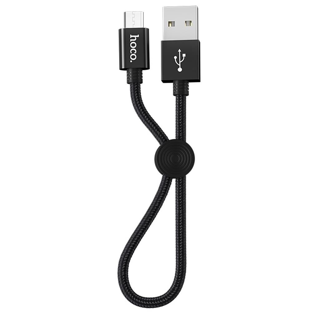 Hoco USB Kabel - X35 microUSB in Schwarz