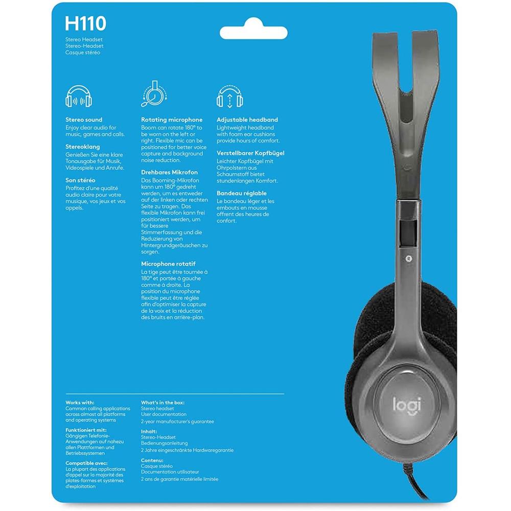 PC-Headset LOGITECH H110