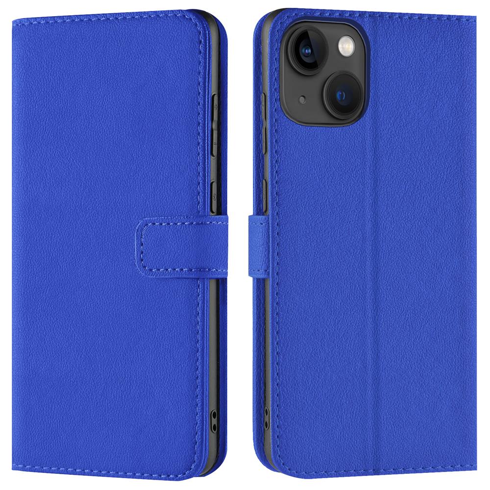 Basic Wallet für Apple iPhone 14 Plus in Blau
