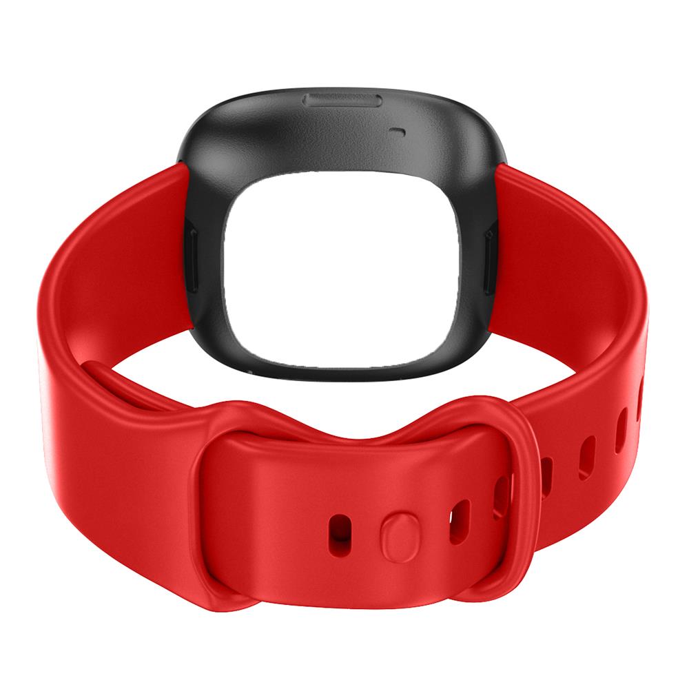 Fitnessarmband TPU für Fitbit Versa 3/4 - Gr.S in Rot