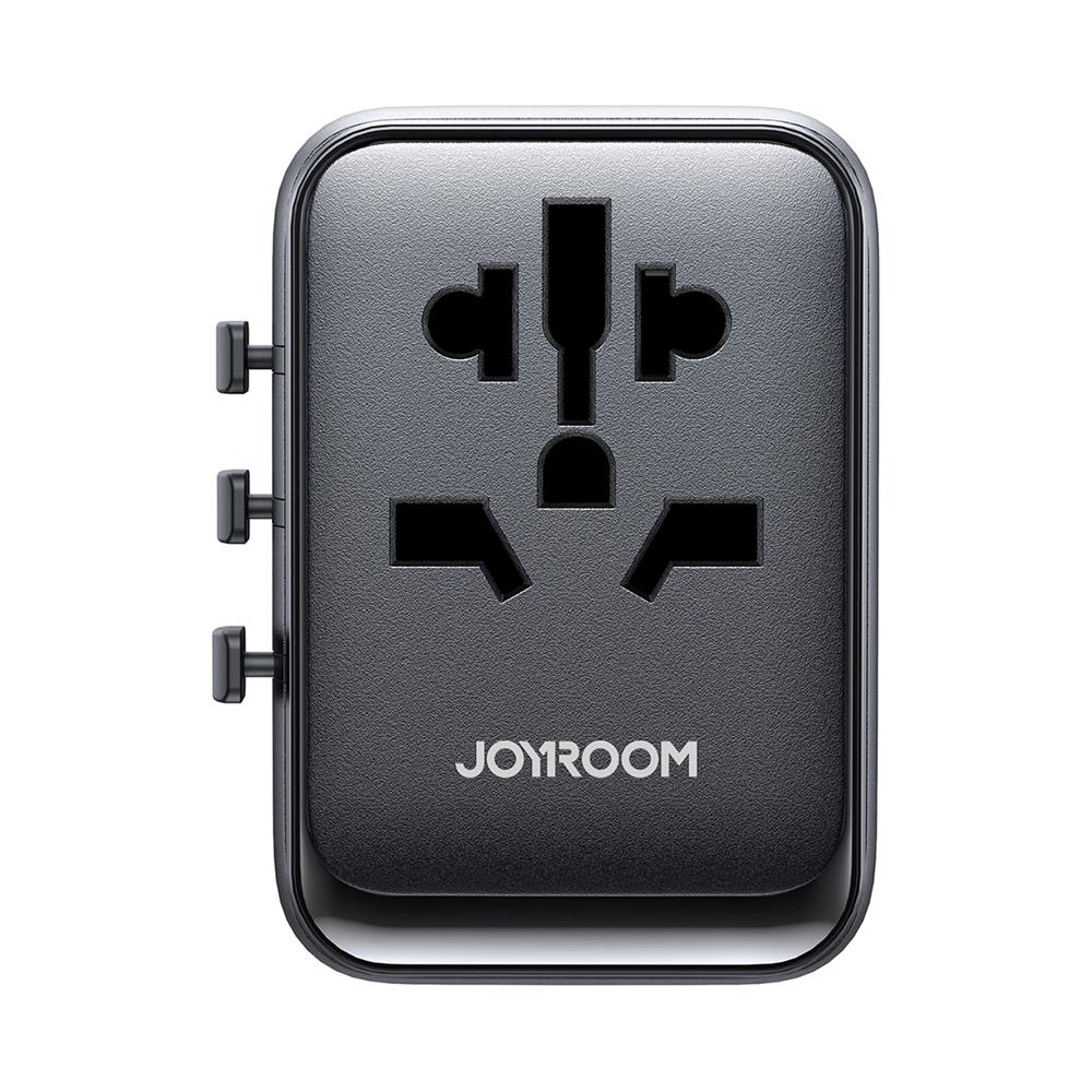 Joyroom Reiseadapter JR-TCW01 in Schwarz Joyroom Reiseadapter JR-TCW01 in Schwarz