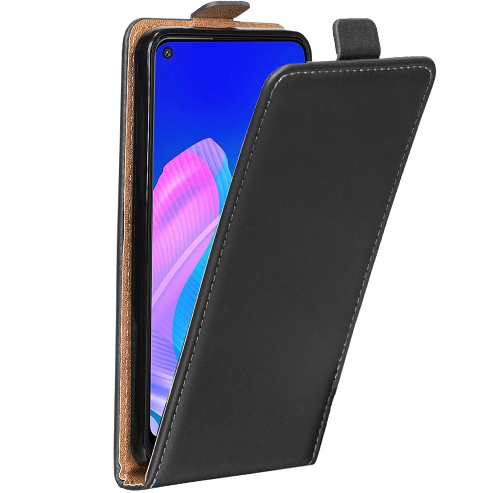 Basic Flip für Huawei P40 Lite E in Schwarz
