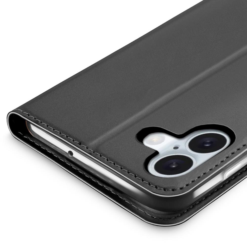 Electroplated Flip für Apple iPhone 16 Plus in Schwarz