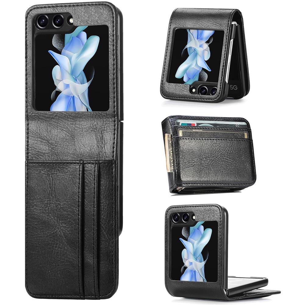 Basic Flip für Samsung Galaxy Z FLIP 5 in Schwarz
