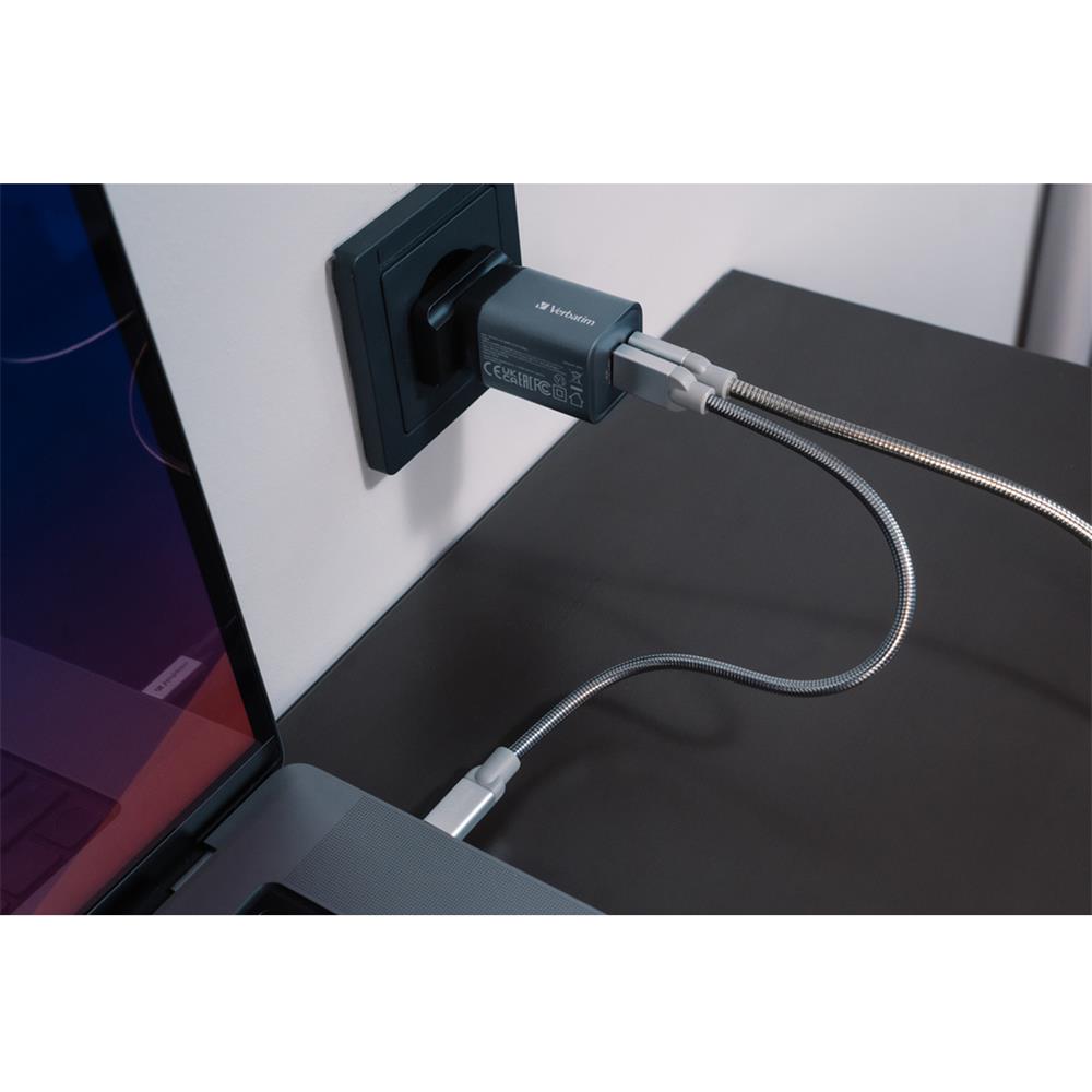 Verbatim Netz-Ladegerät GNC-35 - GaN Charger 35W