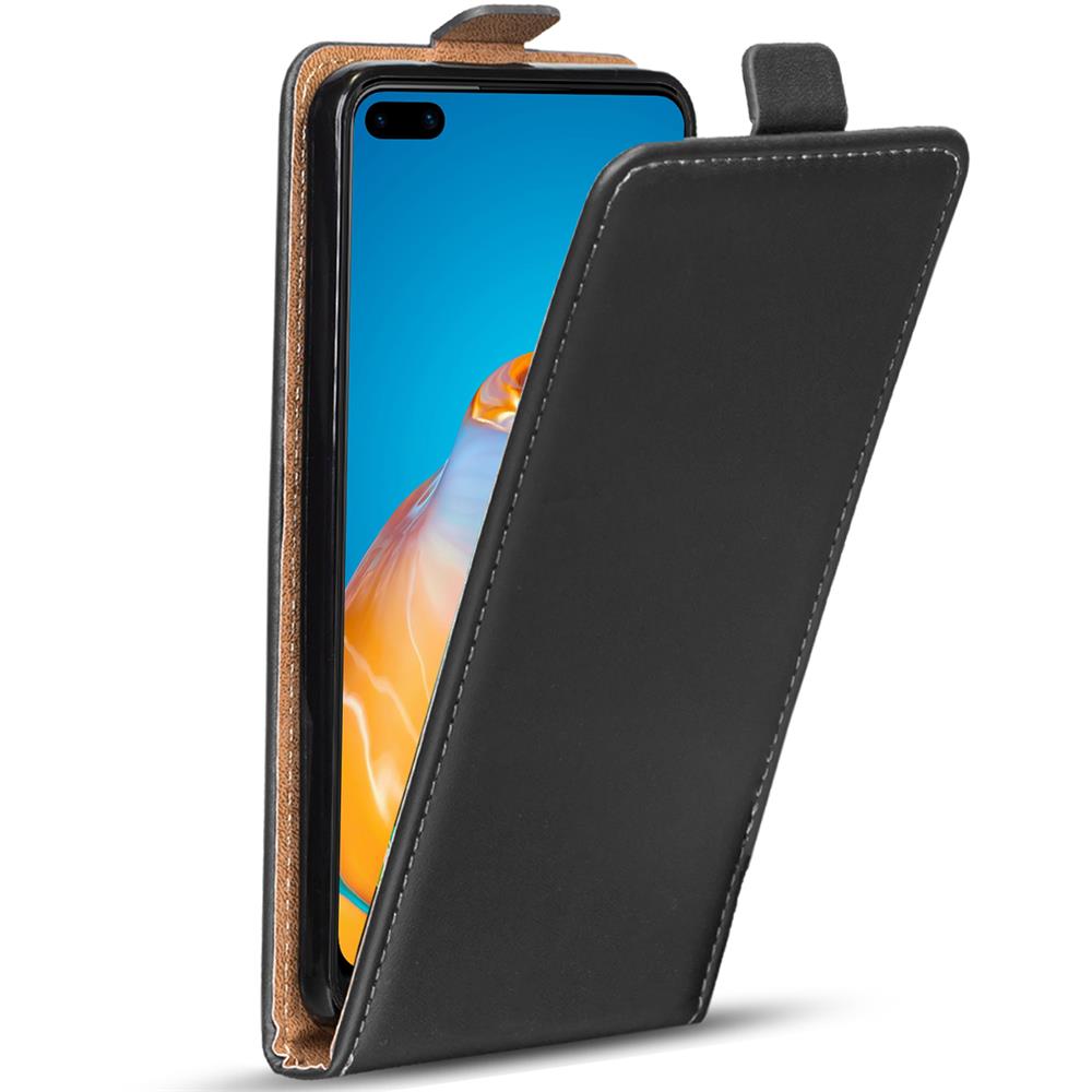 Basic Flip für Huawei P40 Pro in Schwarz