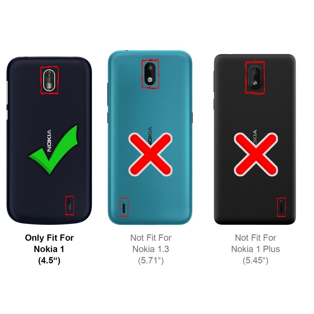 Zero für Nokia 1 in Transparent