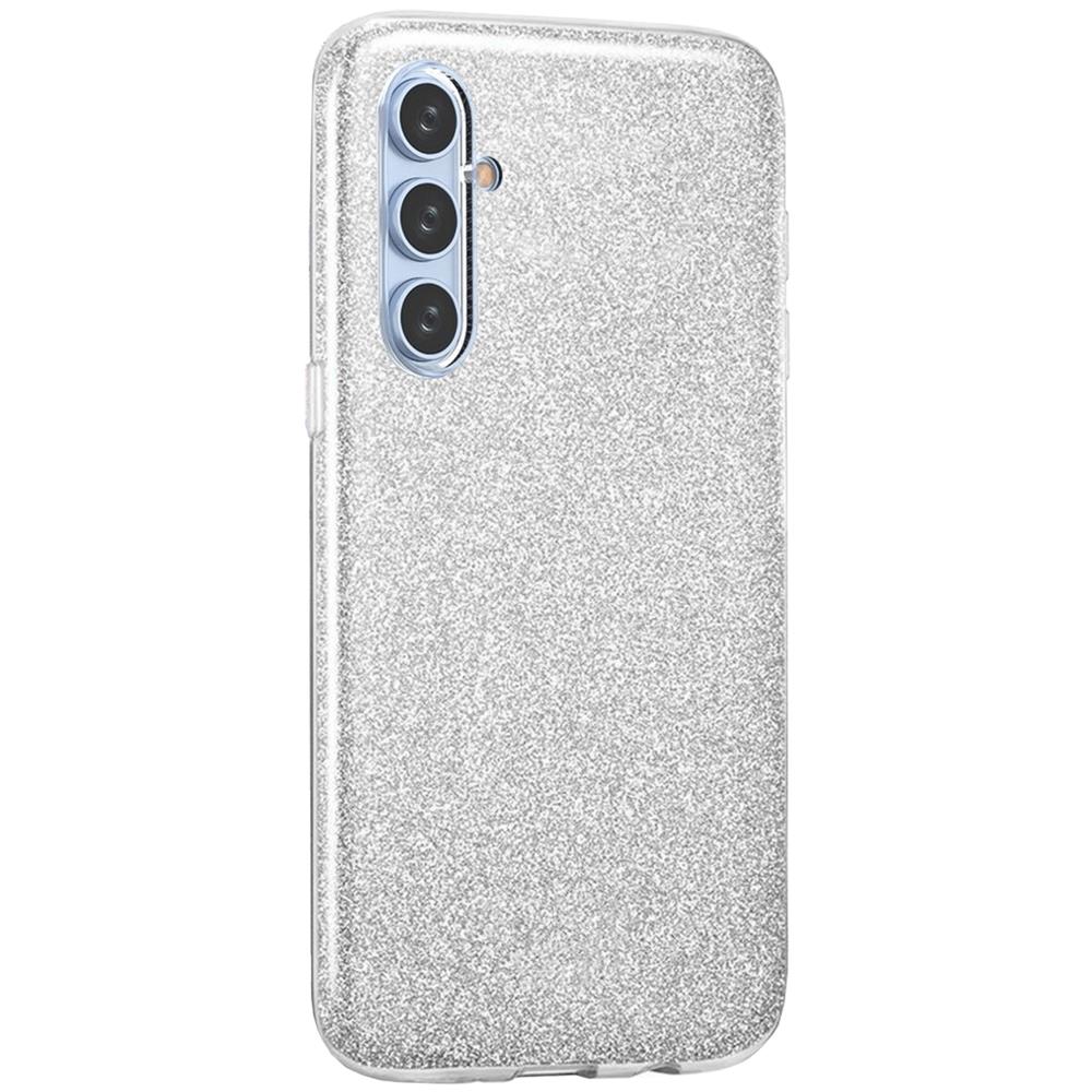 Shiny TPU für Samsung Galaxy A54 5G in Silber