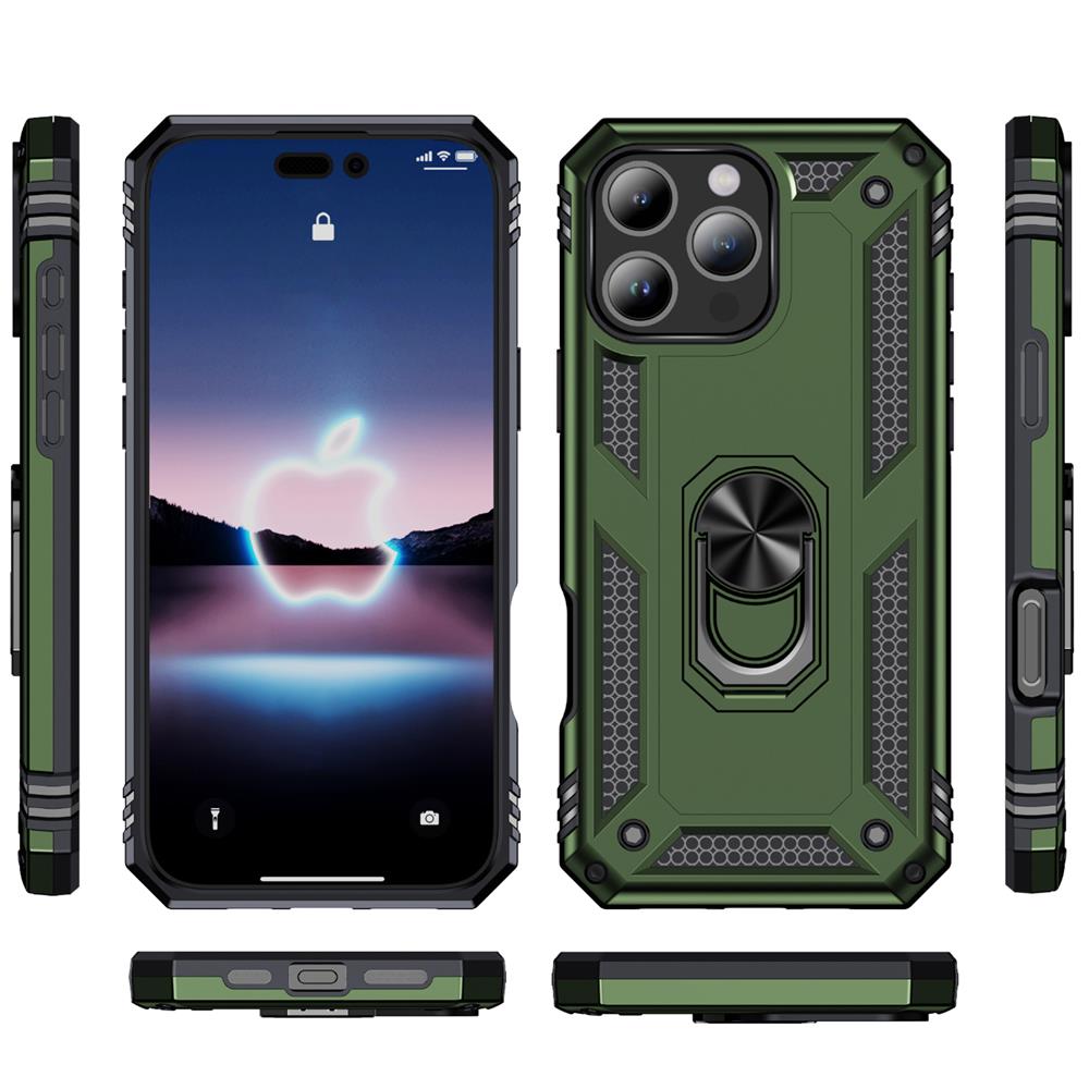 Army Case für Apple iPhone 16 Pro in Grün
