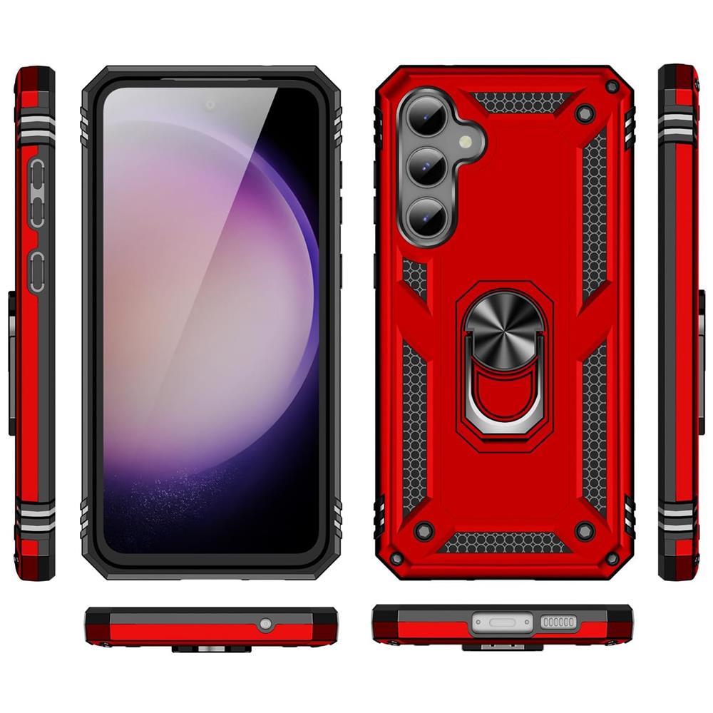 Army Case für Samsung Galaxy S23 FE in Rot